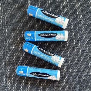 New lot of Chap Stick Happy Birthday Celebration Birthday Lip Balms Unisex